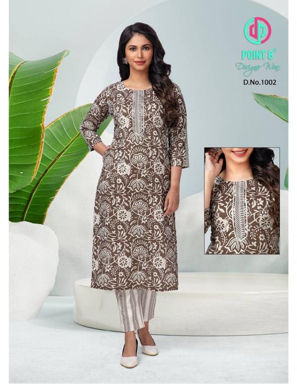 Deeptex Queen India Vol 1 Designer Cotton Exclusive Kurti pent Collection 